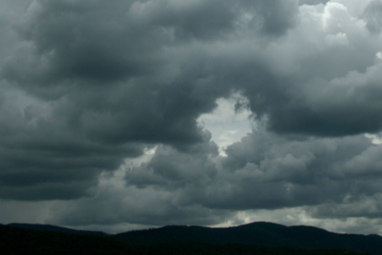 Stormy skies