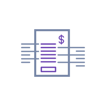 invoice with details icon