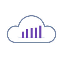 SaaS Cloud icon