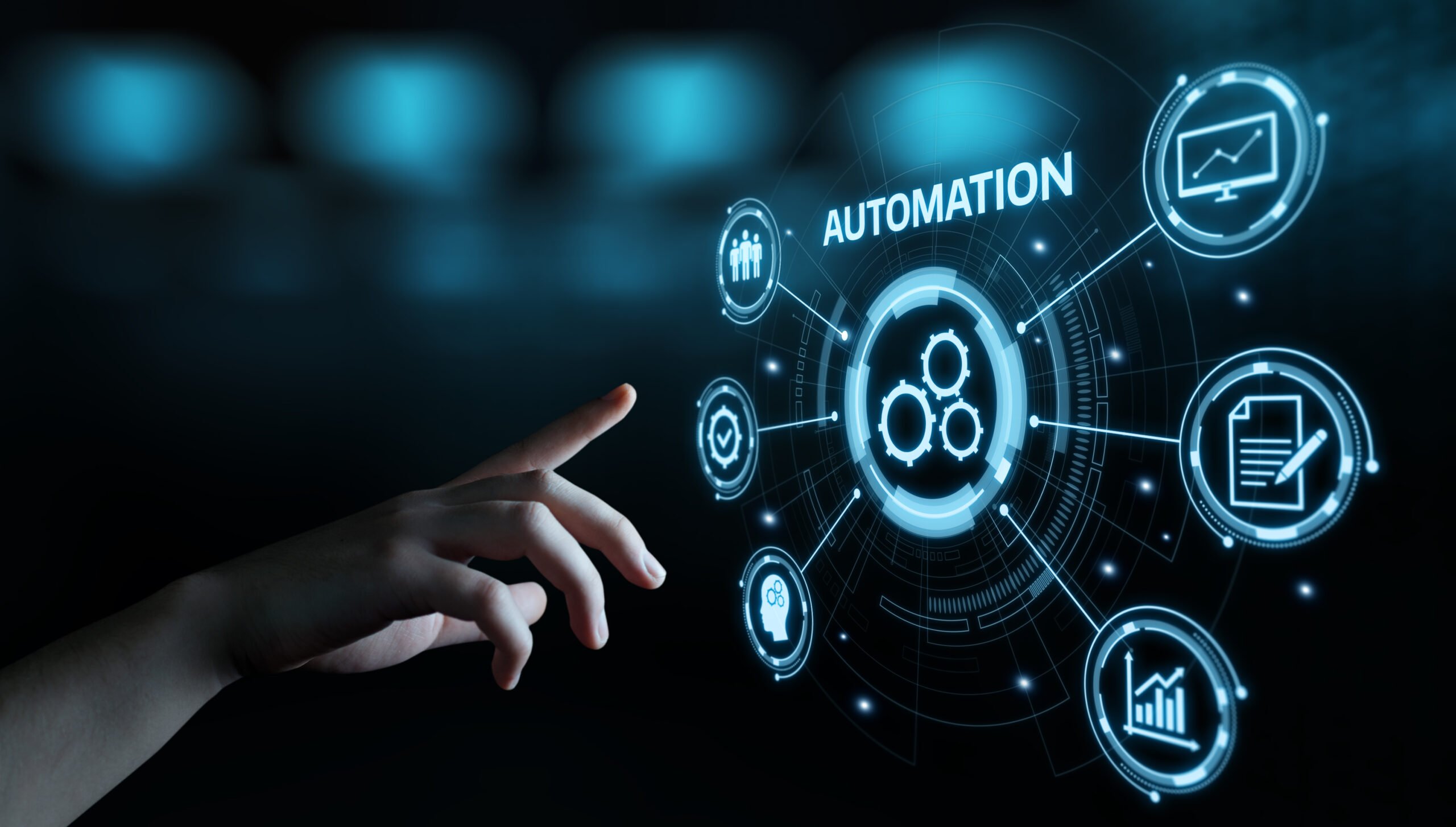 Automation Software Technology Process System Business Concept