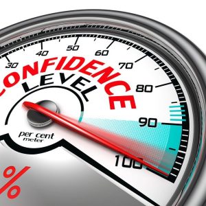Confidence level gauge